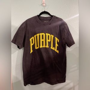 Purple Brand Distressed Tee